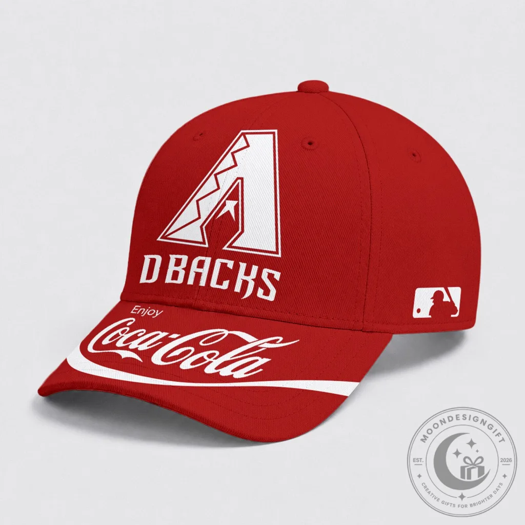 Arizona Diamondbacks Coca-Cola Red Baseball Cap Hat Arizona Diamondbacks Coca-Cola Red Baseball Cap Hat