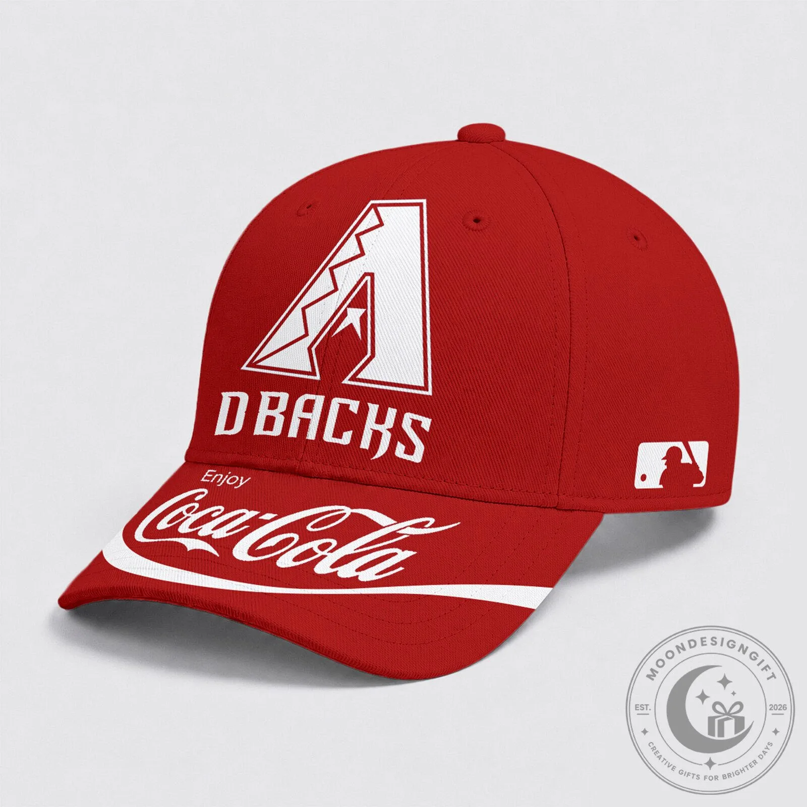 Arizona Diamondbacks Coca-Cola Red Baseball Cap Hat