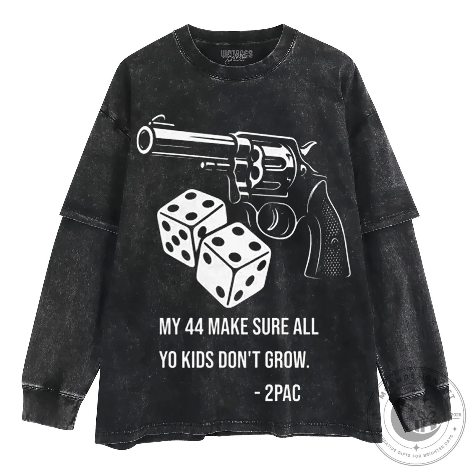Tupac Shakur Quote My 44 Make Sure All Yo Kids Don't Grow T-Shirt 14 Tupac Shakur Quote My 44 Make Sure All Yo Kids Don