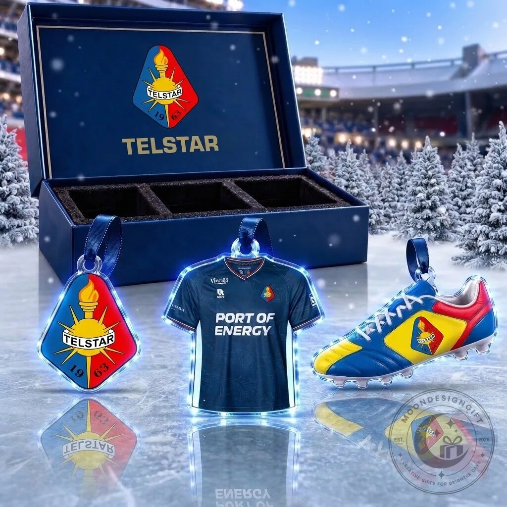 Telstar Eredivisie Team Full Set 3 Piece Acrylic Ornament Collection