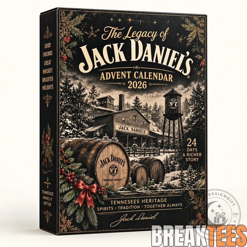 Jack Daniel's 2026 Whiskey Advent Calendar with 24 Christmas Ornaments 2D 5 Jack Daniel