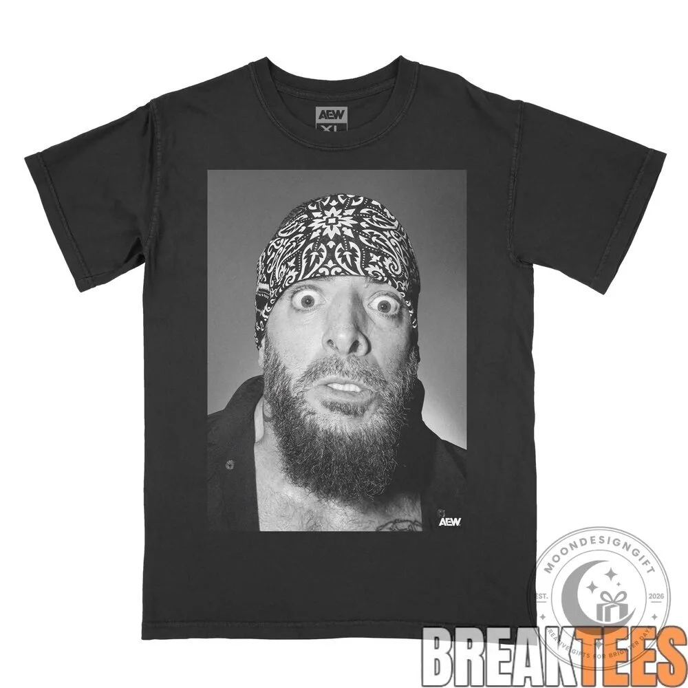 Mark Briscoe Yearbook Photo Black and White Portrait T-Shirt