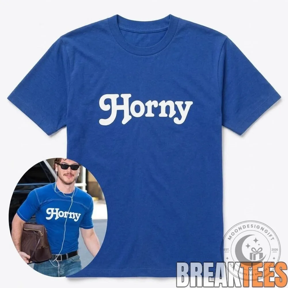 Jack Innanen Horny Funny Meme Blue T-Shirt