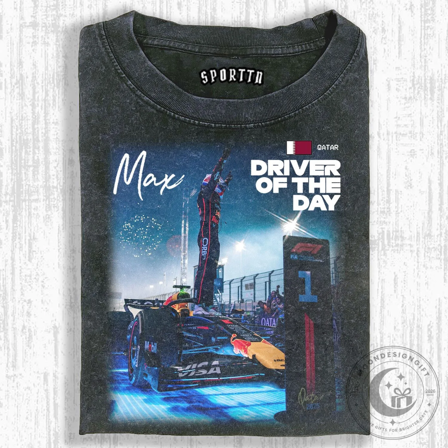 Max Verstappen Driver of the Day Qatar Grand Prix Formula One T-Shirt