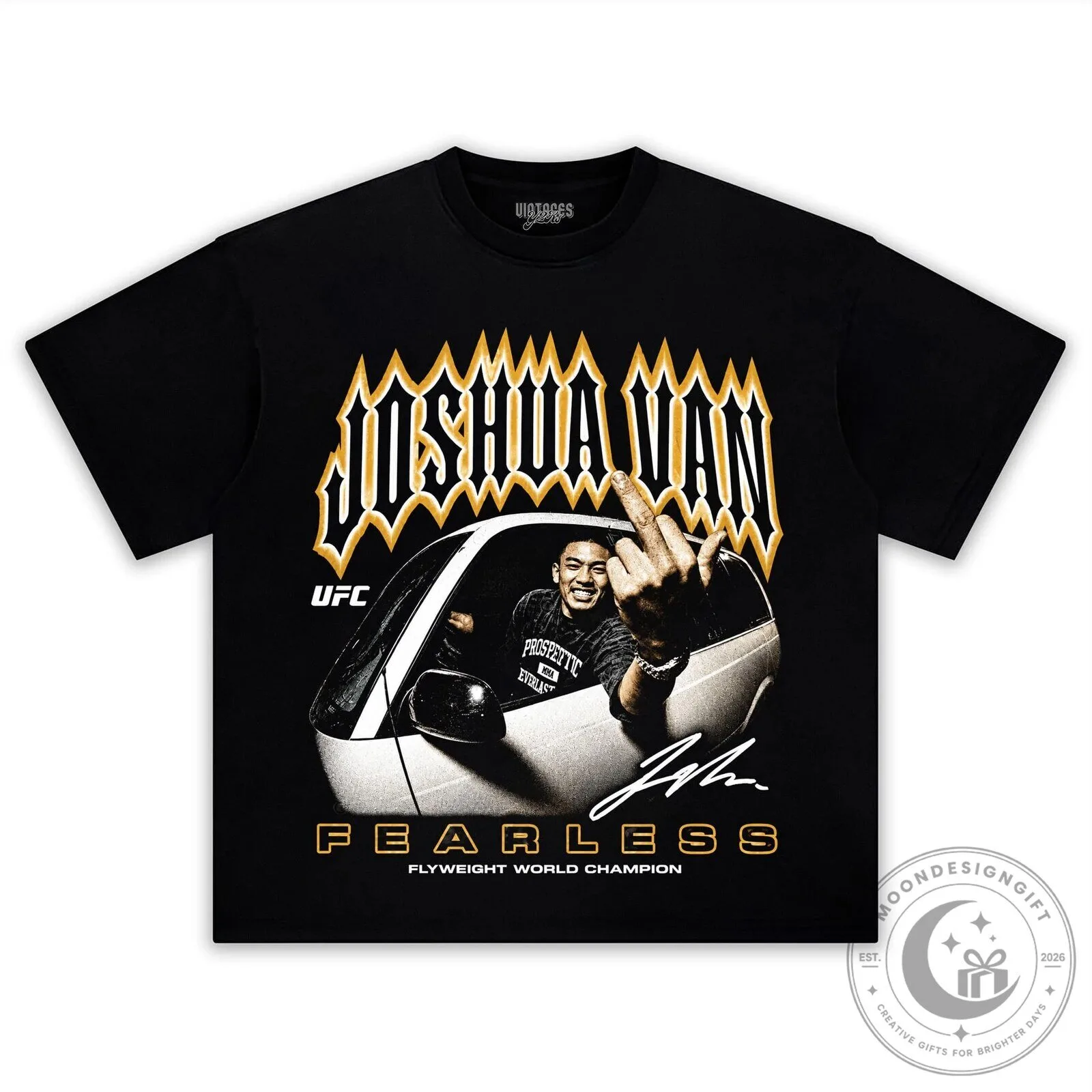 Joshua Van The Fearless Flyweight World Champion Graphic T-Shirt 11 Joshua Van The Fearless Flyweight World Champion Graphic T-Shirt