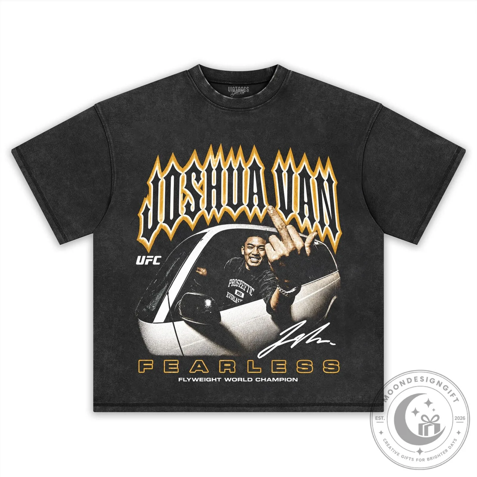 Joshua Van The Fearless Flyweight World Champion Graphic T-Shirt 12 Joshua Van The Fearless Flyweight World Champion Graphic T-Shirt