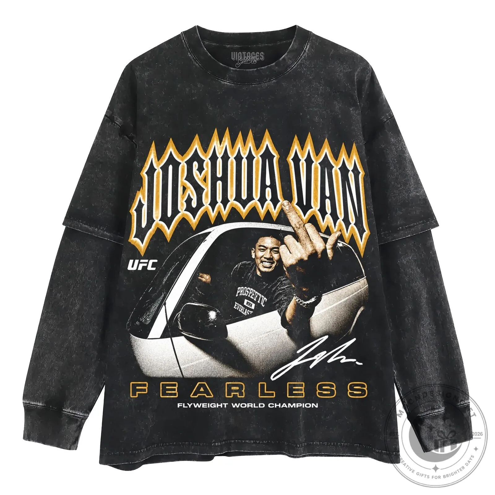 Joshua Van The Fearless Flyweight World Champion Graphic T-Shirt 14 Joshua Van The Fearless Flyweight World Champion Graphic T-Shirt