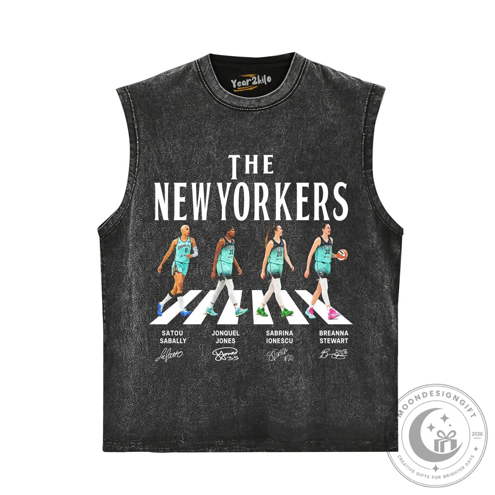 Breanna Stewart New Yorkers Basketball Team Abbey Road Style T-Shirt 15 Breanna Stewart New Yorkers Basketball Team Abbey Road Style T-Shirt