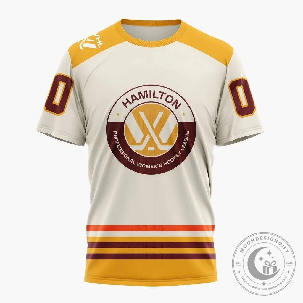 Professional Women's Hockey League Hamilton Special 2026-27 Away Design Hoodie 20 Professional Women