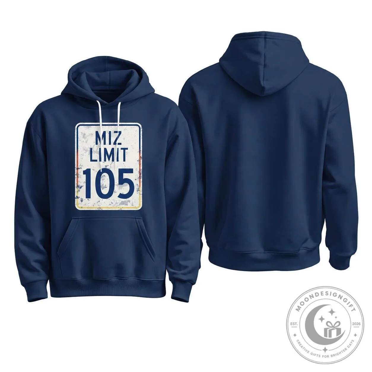 Missouri Limit 105 Distressed Road Sign Hoodie 9 Missouri Limit 105 Distressed Road Sign Hoodie