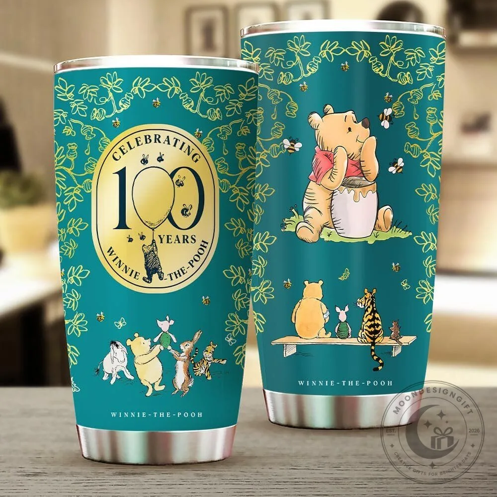 Winnie the Pooh 100th Anniversary Celebration Insulated Tumbler