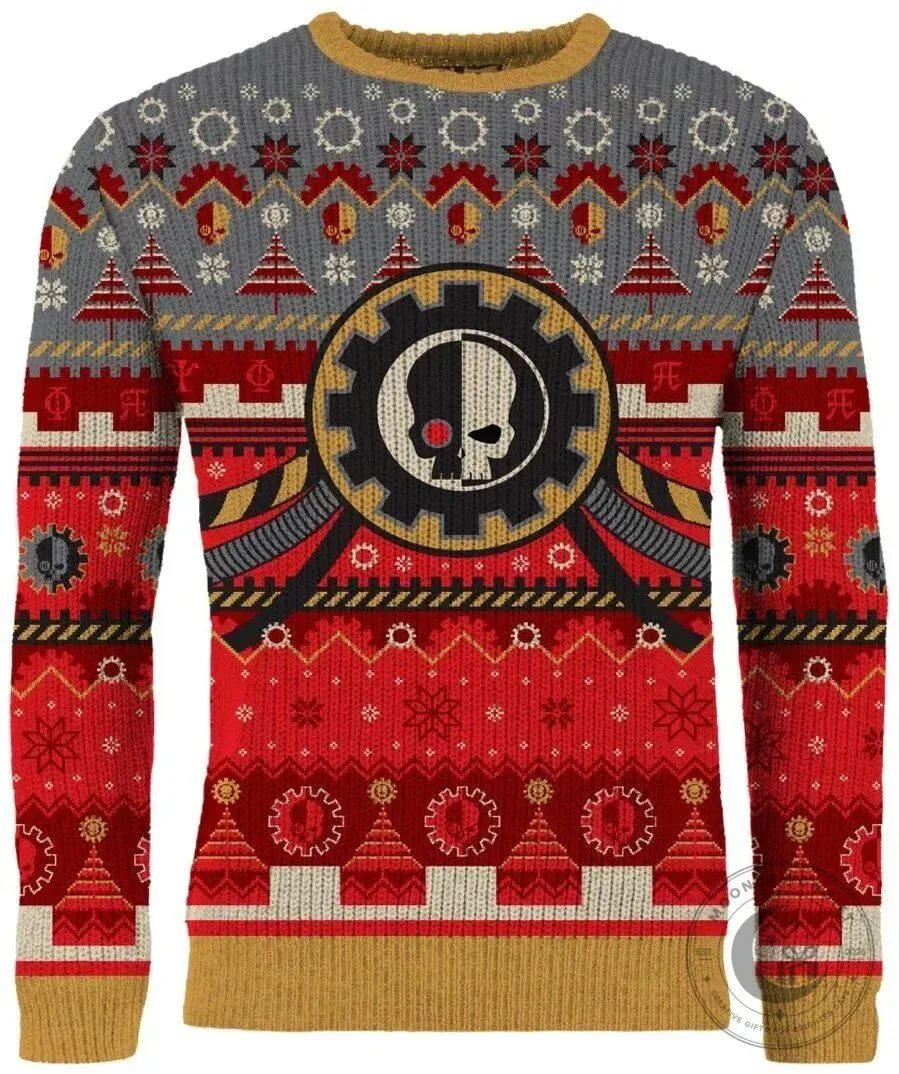 Warhammer 40,000 Adeptus Mechanicus Christmas Ugly Sweater