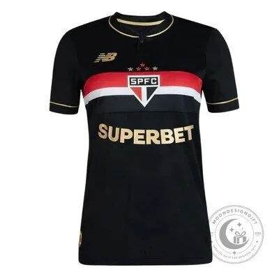Sao Paulo Football Club Third Kit 2025-2026 Women's Soccer Jersey