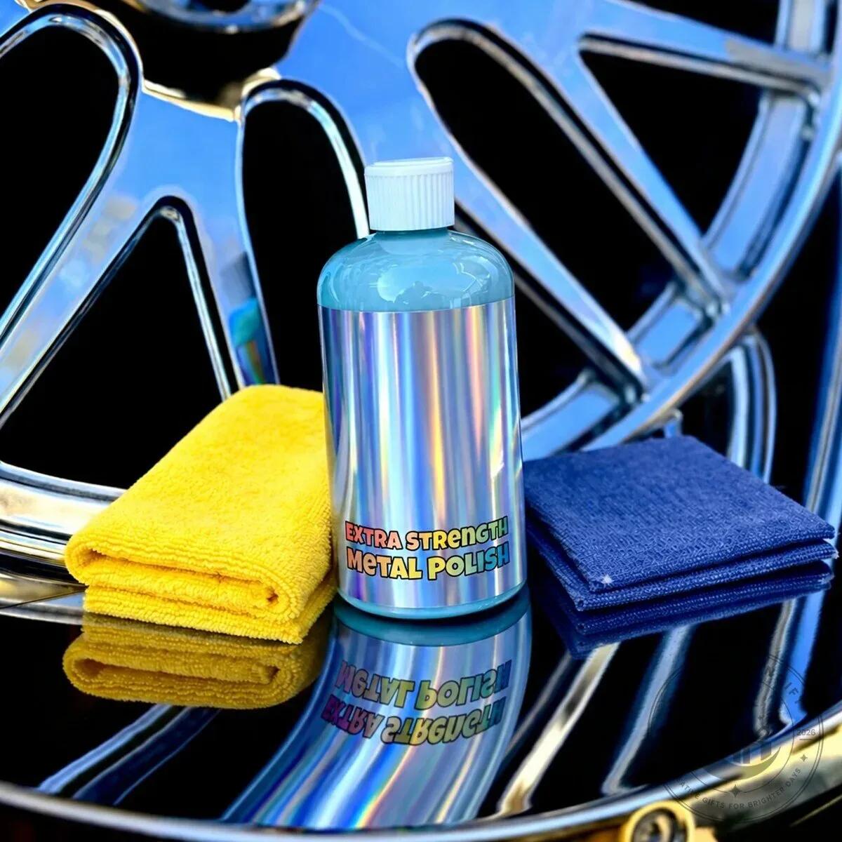 Extra Strength Metal Polish Cleaner for Chrome Aluminum Stainless Steel 16 Extra Strength Metal Polish Cleaner for Chrome Aluminum Stainless Steel